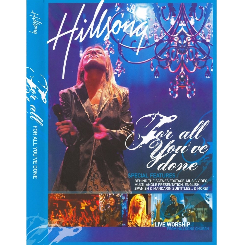 For All You've Done DVD by Hillsong Worship