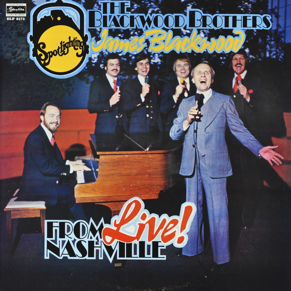 Live! From Nashville Spotlighting James Blackwood by The Blackwood Brothers Quartet