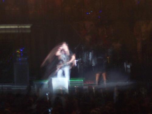 Skillet playing at Winter Jam 2008 in Birmingham, AL. I took these.