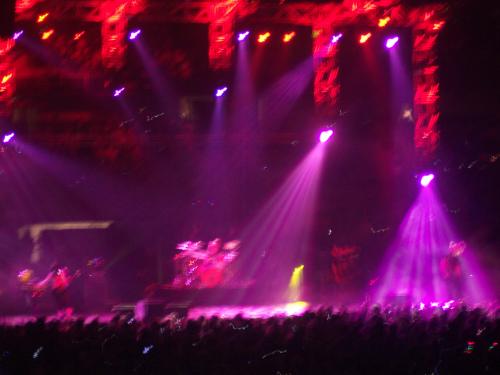 Skillet playing at Winter Jam 2008 in Birmingham, AL. I took these.