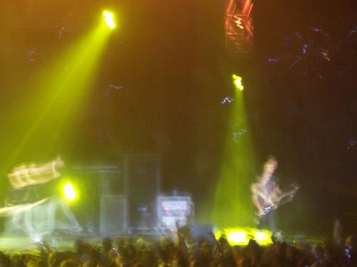 Skillet playing at Winter Jam 2008 in Birmingham, AL. I took these.