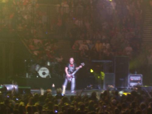 Skillet playing at Winter Jam 2008 in Birmingham, AL. I took these.