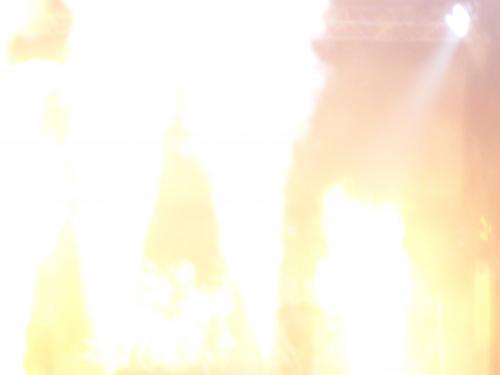 Skillet playing at Winter Jam 2008 in Birmingham, AL. I took these. This was the fire they shot for the grand finale.
