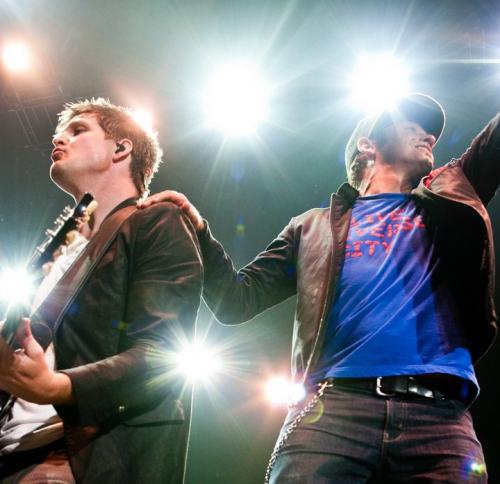Tim Rosenau (a.k.a Timmy Rose) and Toby at "Hello Tonight"
