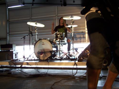 Drummer. I took this pic I have my permission to use it.