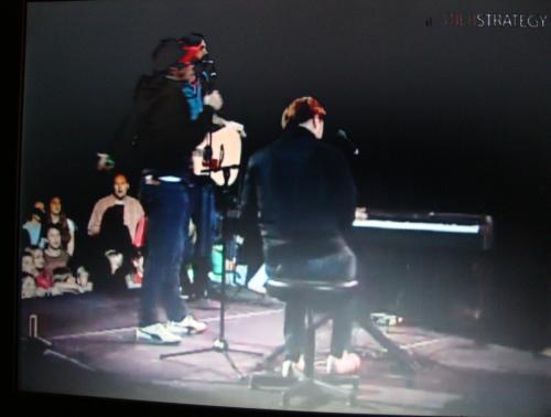 Toby Mac, Michael W. Smith and Mac Powell of Third Day