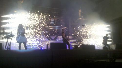 Skillet at Kingsfest 2011