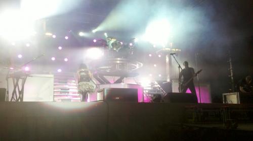 Skillet at Kingsfest 2011