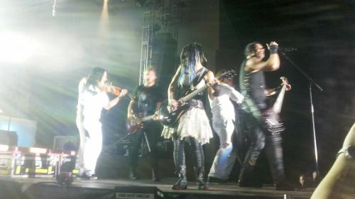 Skillet at Kingsfest 2011