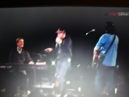 Toby Mac, Michael W. Smith and Mac Powell of Third Day