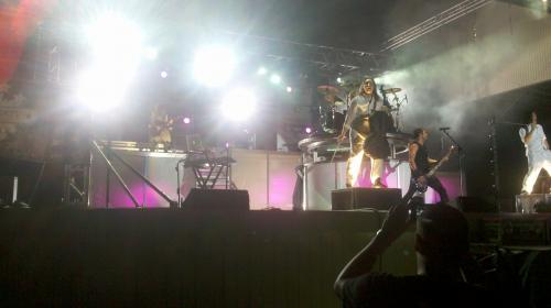 Skillet at Kingsfest 2011