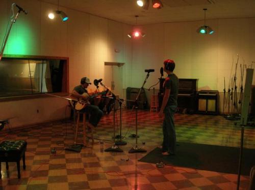 Recording in RCA Studio B