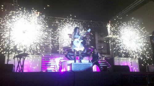 Skillet at Kingsfest 2011