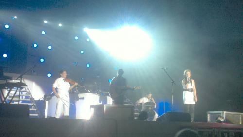 Skillet at Kingsfest 2011