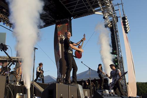 Skillet at Rock the River St. Louis