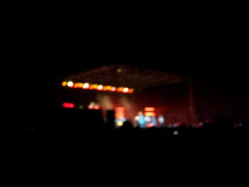 The stage