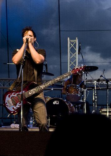 Skillet plays at Atlanta Motor Speedway.