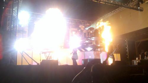 Skillet at Kingsfest 2011