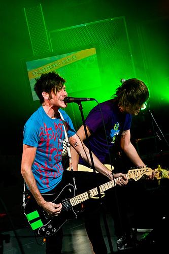 Scott Taube and Justin Sams rockin' out