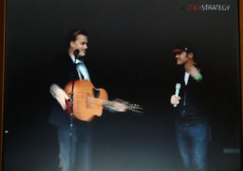 Michael W. Smith and Toby Mac