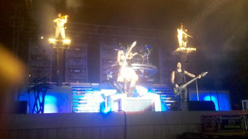 Skillet at Kingsfest 2011