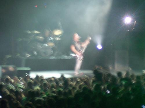 Skillet playing at Winter Jam 2008 in Birmingham, AL. I took these.