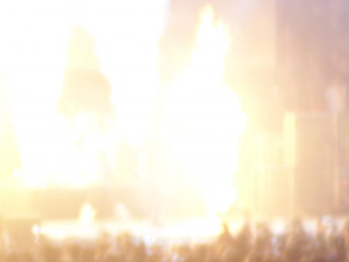 Skillet playing at Winter Jam 2008 in Birmingham, AL. I took these. This was the fire they shot for the grand finale.