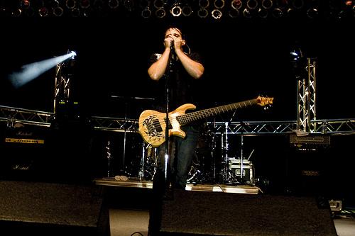 Skillet plays at Atlanta Motor Speedway.