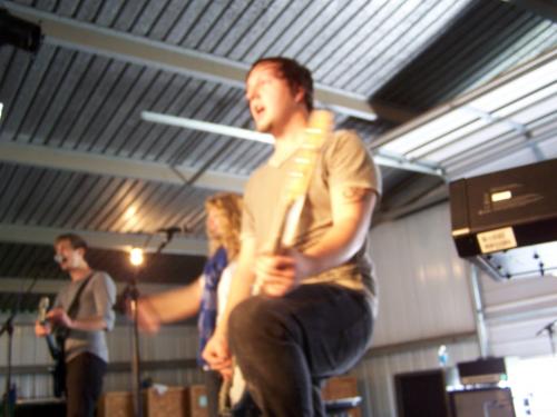 Getting quite sweaty. I took this pic I have my permission to use it.