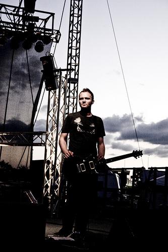Skillet plays at Atlanta Motor Speedway.