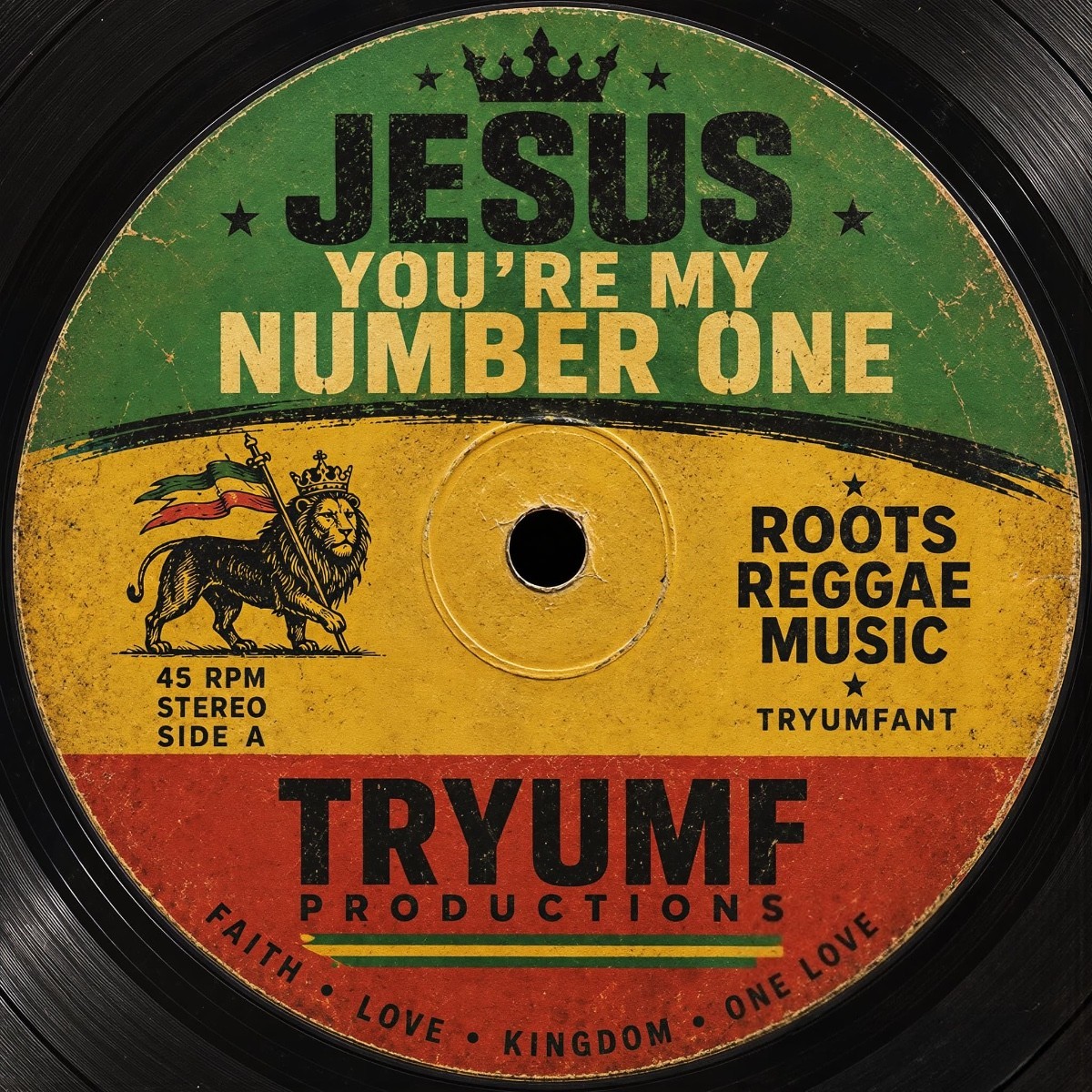 Jesus You're My Number One (Single) by Dwayne Tryumf