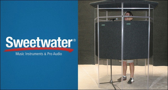 Sweetwater Introduces House of Worship Isolation Booths (April Fools 2020)