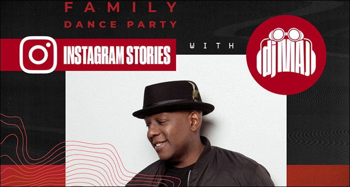 DJ Maj of TobyMac's Diverse City Band Hosts Virtual Family Dance Parties