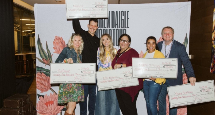 Lauren Daigle Gives Back to New Orleans Charities