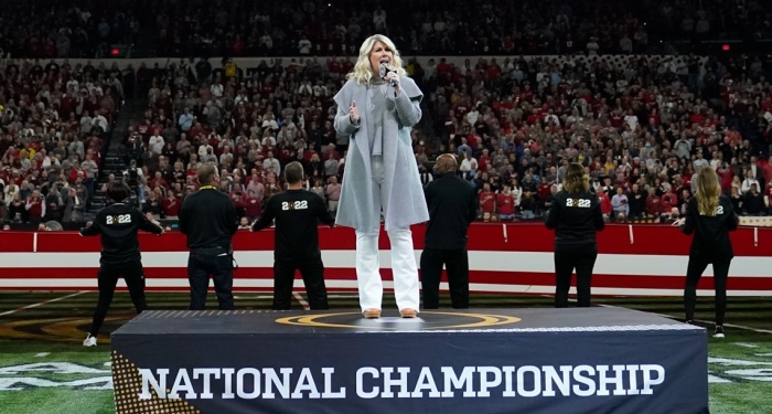 Natalie Grant "Reunited All of America" with Show-Stopping Version of National Anthem