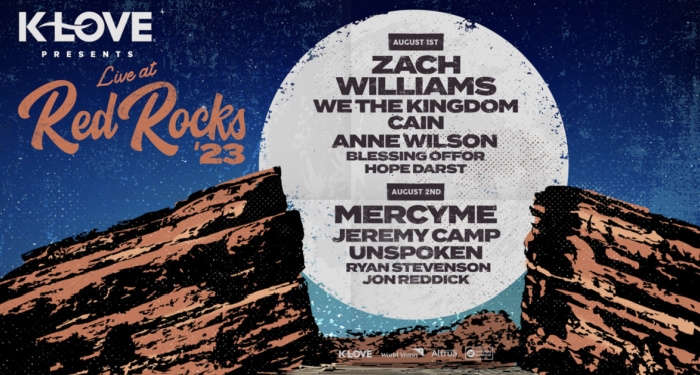 K-LOVE Announces Third Annual Live at Red Rocks Event