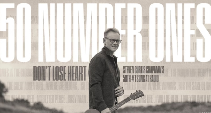 Steven Curtis Chapman Makes History with 50th No. 1 Radio Single