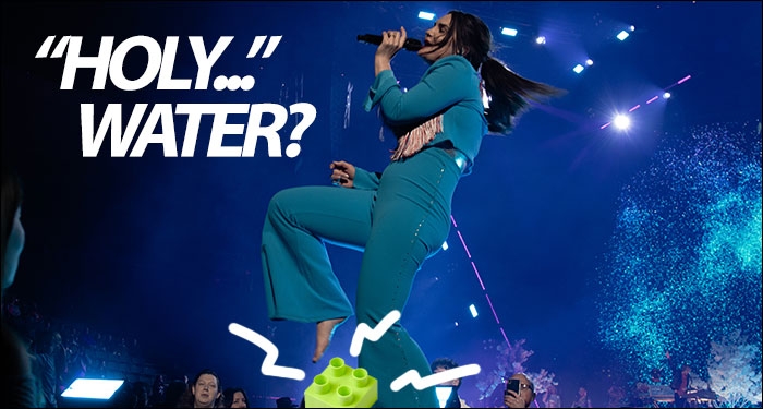 We The Kingdom's Frannie Rae Cash Drops Bomb On WinterJam Stage After Stepping On Lego (April Fools