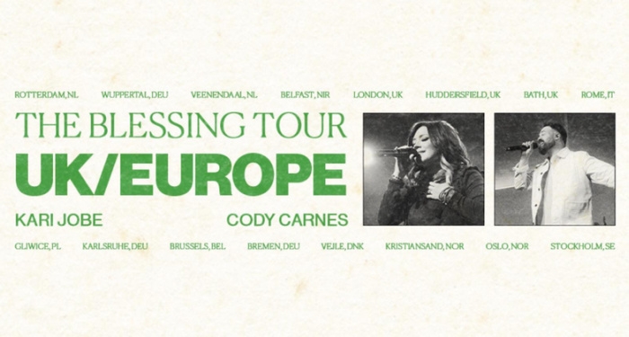 Kari Jobe and Cody Carnes Announce Fall 2023 International Tour