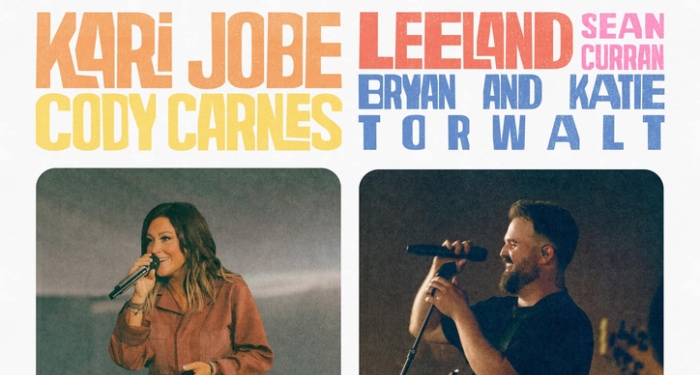 Kari Jobe and Cody Carnes Announce Summer 2023 Tour