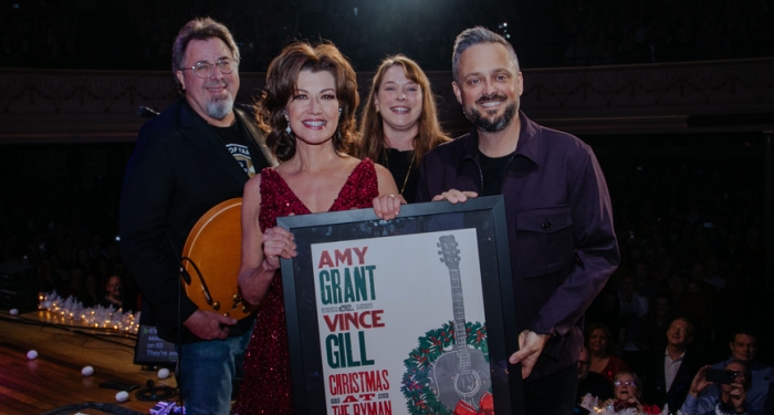 Amy Grant and Vince Gill Celebrate 100th Show at the Ryman