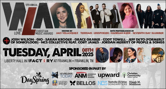 Terrian, Hannah Kerr Join Growing Performer Line-Up For The 13th Annual We Love Christian Music Awar